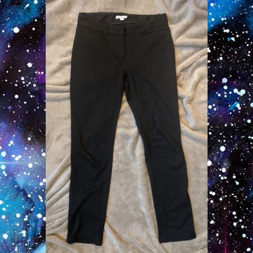 NY & co tall black ponte work pants
